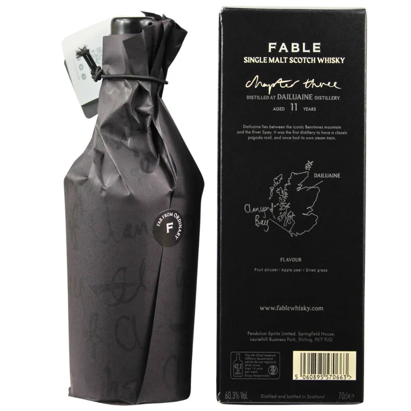 Dailuaine 11 Jahre Fable Whisky Chapter 3 Moon Cask #308832 60,3% 0,7l
