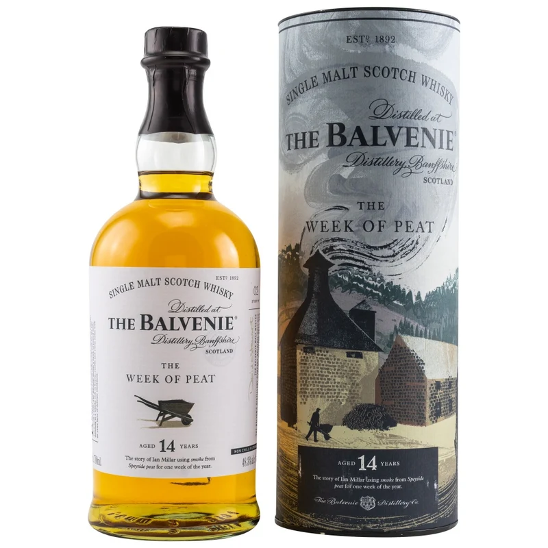 Balvenie 14 Jahre The Week of Peat 48,3% 0,7l