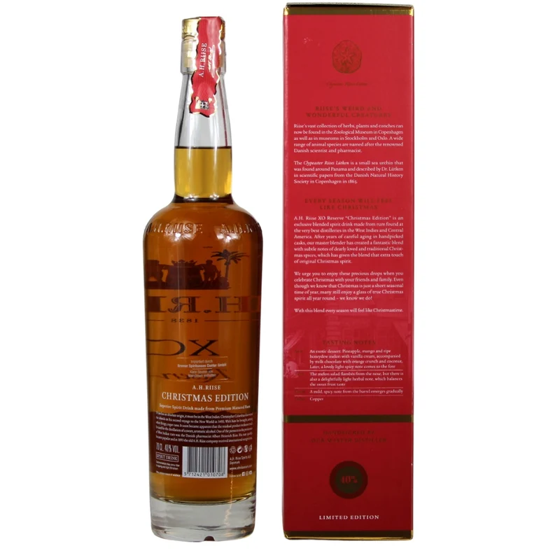 A.H. Riise XO Reserve Christmas Edition 40% 0,7l
