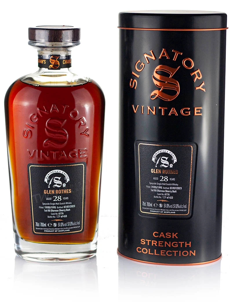 Glenrothes 28 Year Old 1995 Signatory Symington’s Choice
