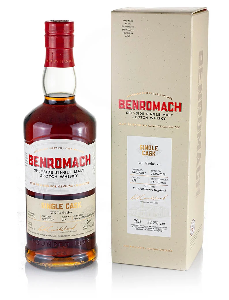 Benromach 10 Year Old 2013 Single Cask UK Exclusive
