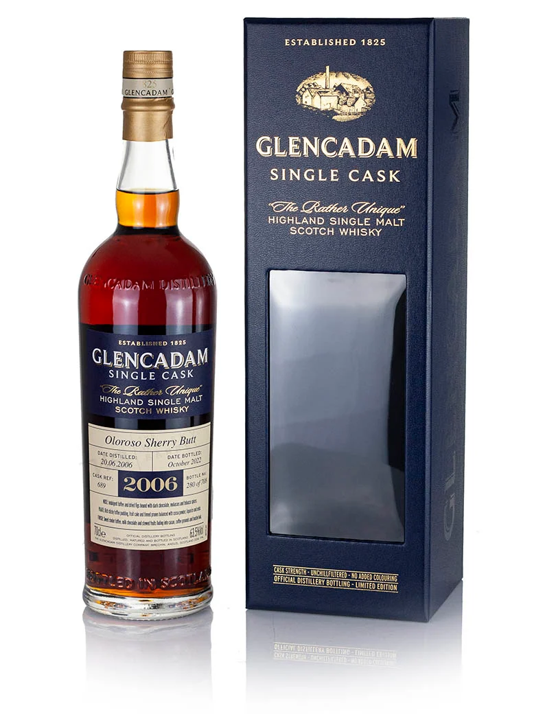 Glencadam 16 Year Old 2006 Oloroso Sherry Butt (2022)