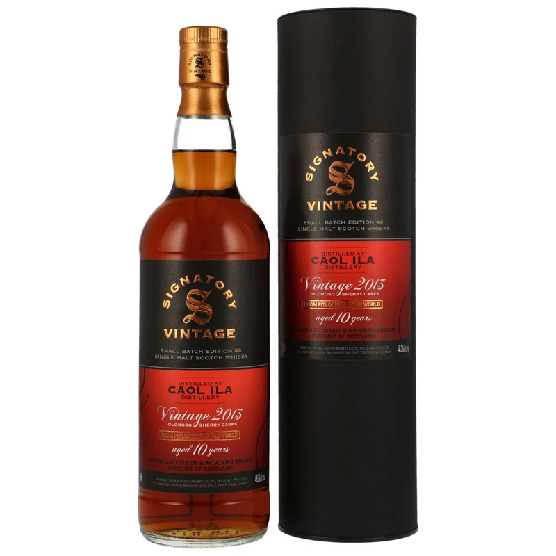 Caol Ila 10 Jahre 2013/2023 SV Small Batch #4 Sherry Casks 48,2% 0,7l