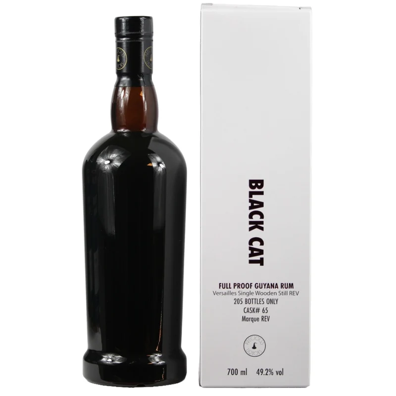 Enmore 29 Jahre Black Cat Guyana Rum Cask #65 49,2% 0,7l