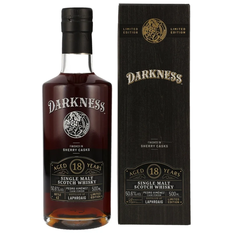 Laphroaig 18 Jahre Darkness PX Cask 50,6% 0,5l