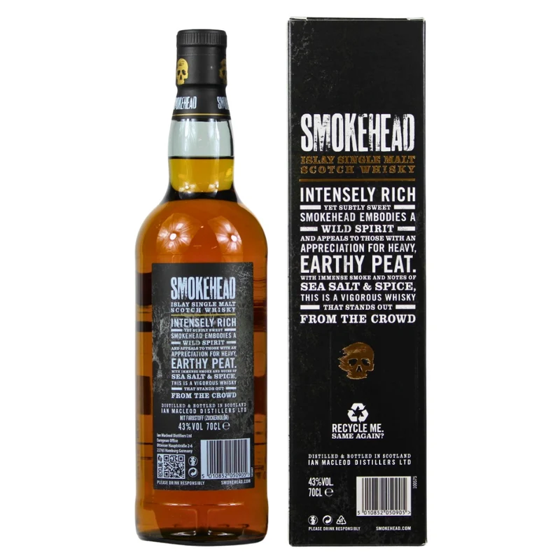 Smokehead Peated 43% 0,7l