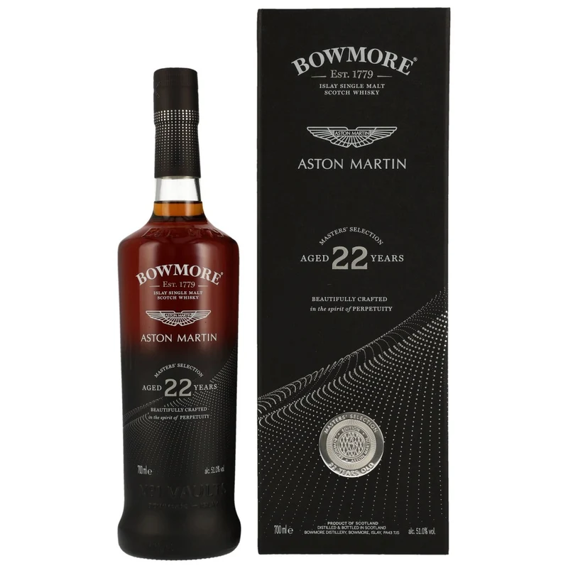 Bowmore 22 Jahre Aston Martin 2023 Masters Selection Edition 3 51% 0,7l