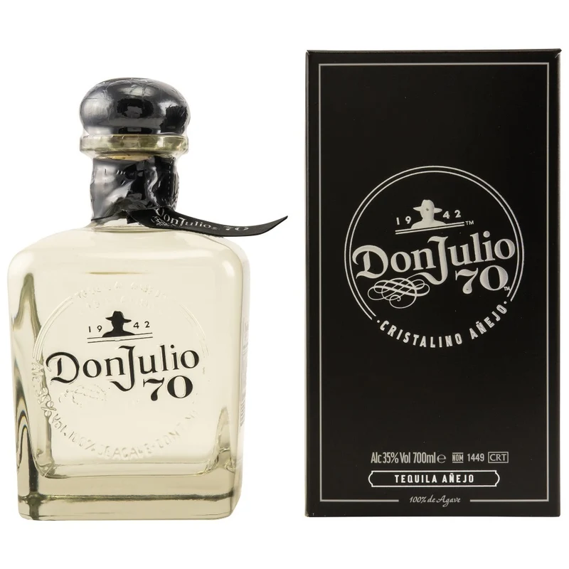 Don Julio 70 Cristialino Anejo Tequila 35% 0,7l