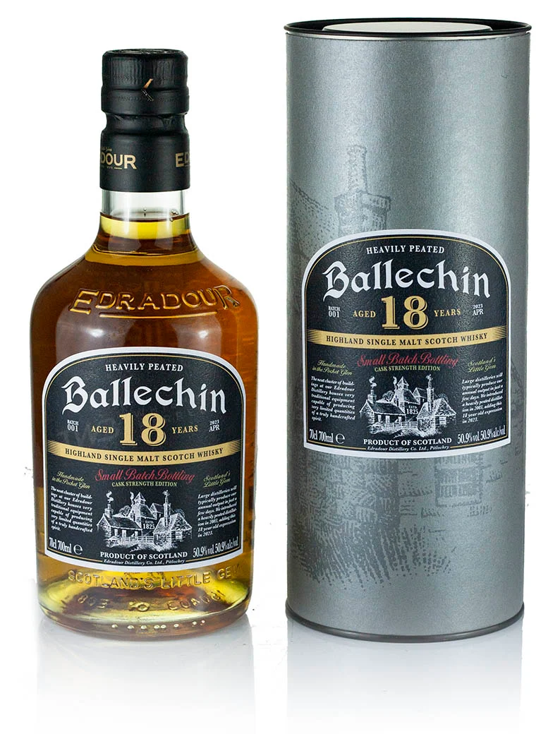 Edradour Ballechin 18 Year Old Cask Strength Batch #1 (2023)