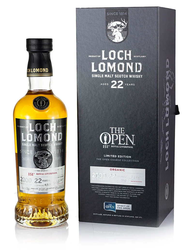 Loch Lomond 22 Year Old 2000 Organic 151st Open Royal Liverpool