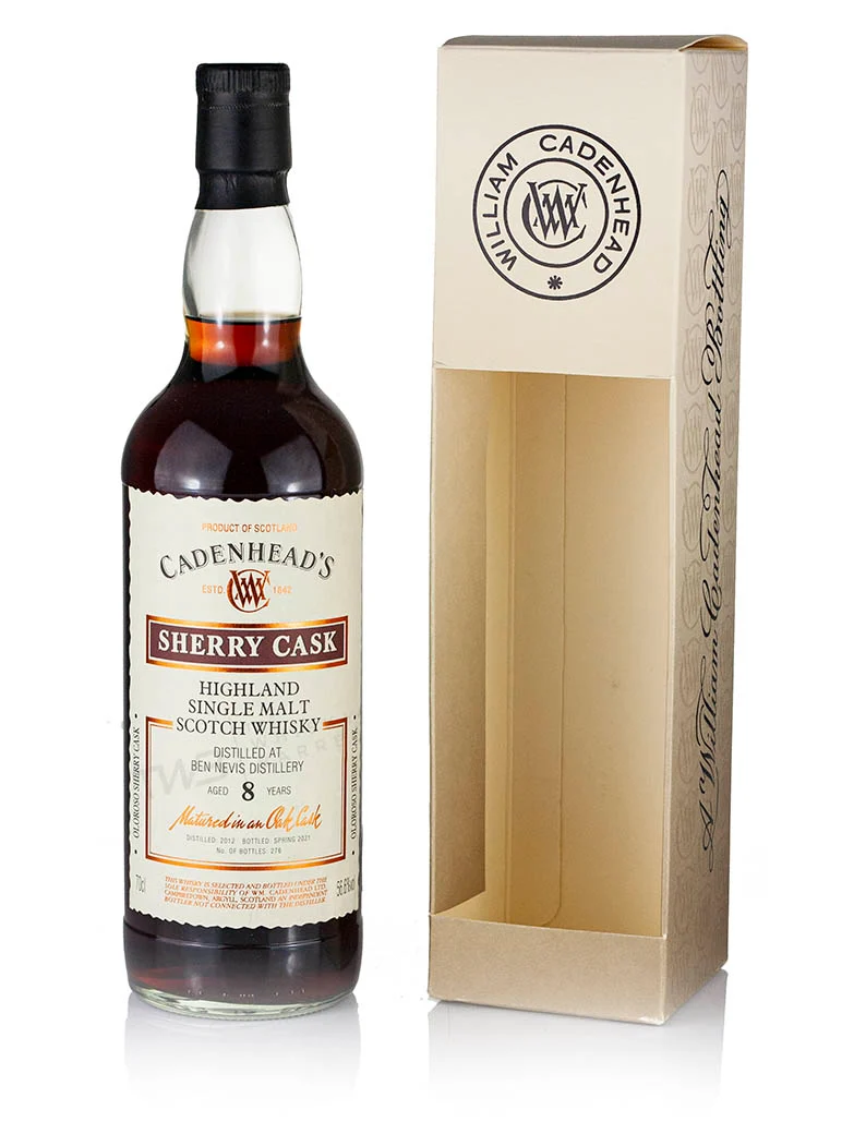 Ben Nevis 8 Year Old 2012 Cadenheads Sherry Cask (2021)