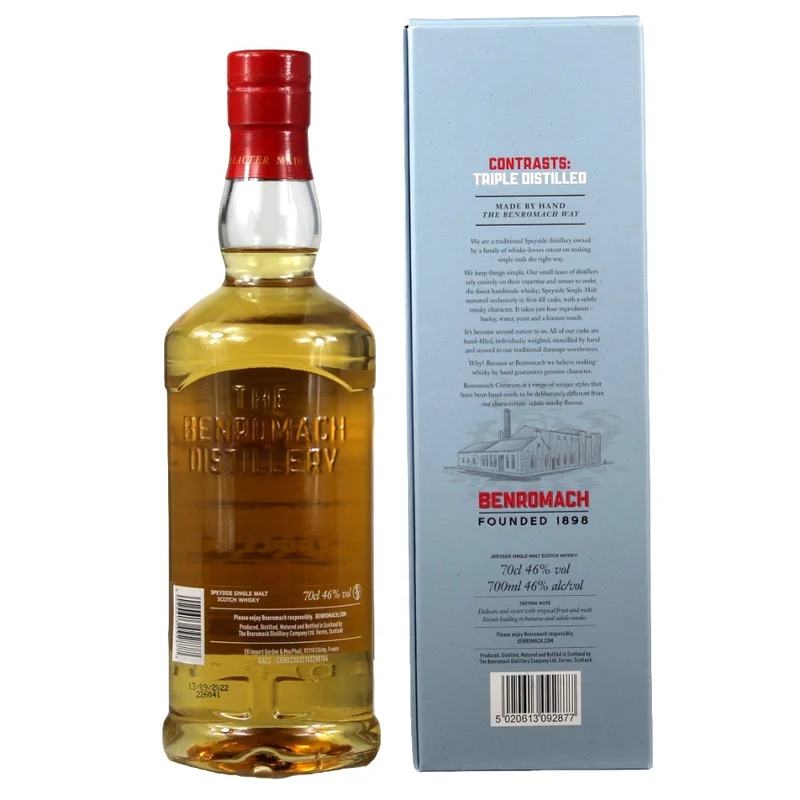 Benromach Contrasts Triple Distilled 46% 0,7l