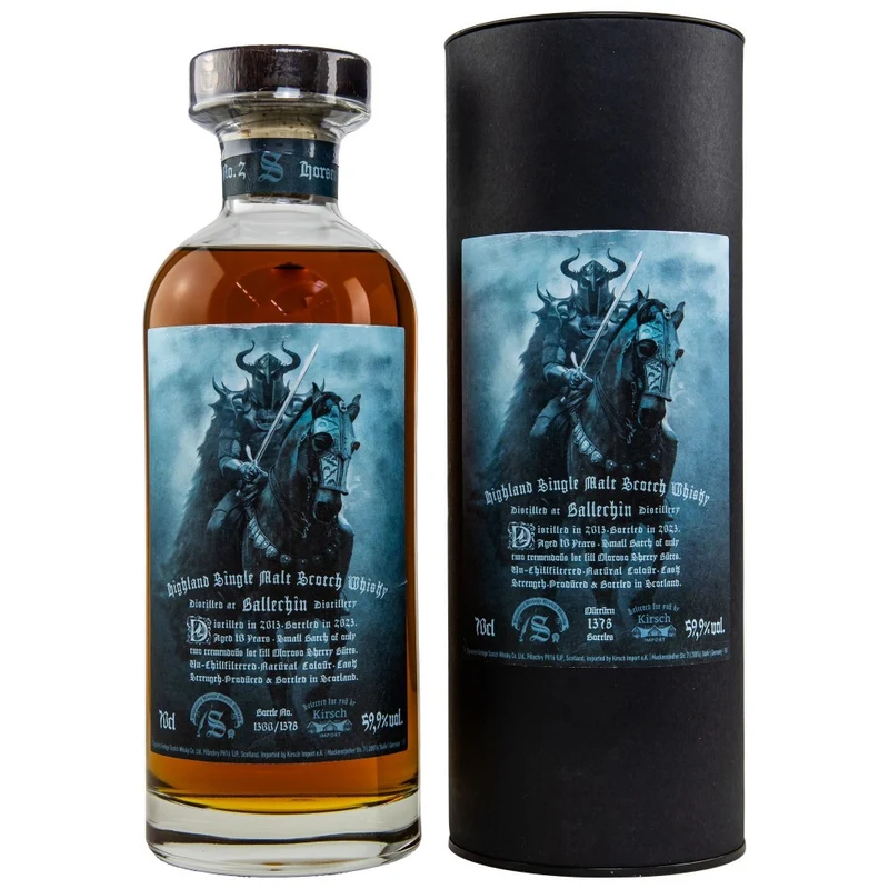 Ballechin 10 Jahre Horsemen No.2 2013/2023 Signatory Vintage 59,9% 0,7l