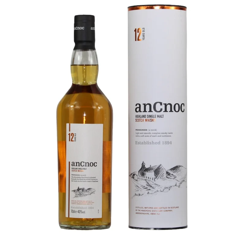 anCnoc 12 Jahre Scotch Whisky 40% 0,7l