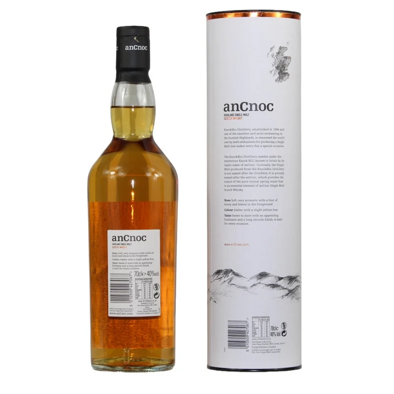anCnoc 12 Jahre Scotch Whisky 40% 0,7l