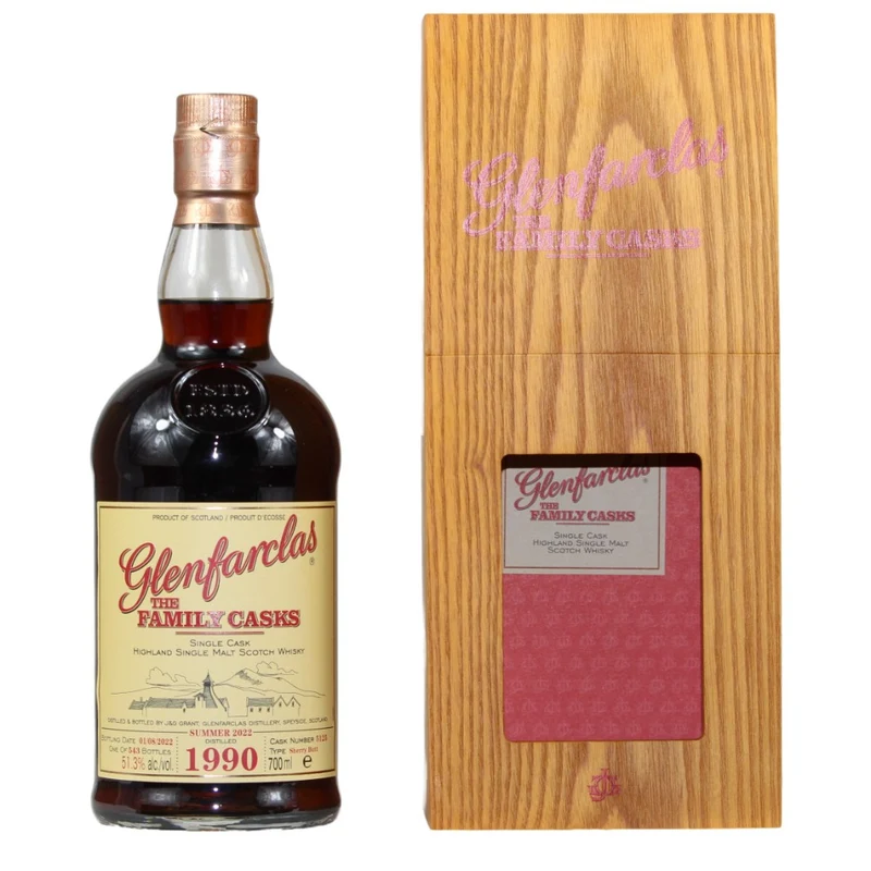 Glenfarclas 1990/2022 The Family Casks #5125 51,3% 0,7l