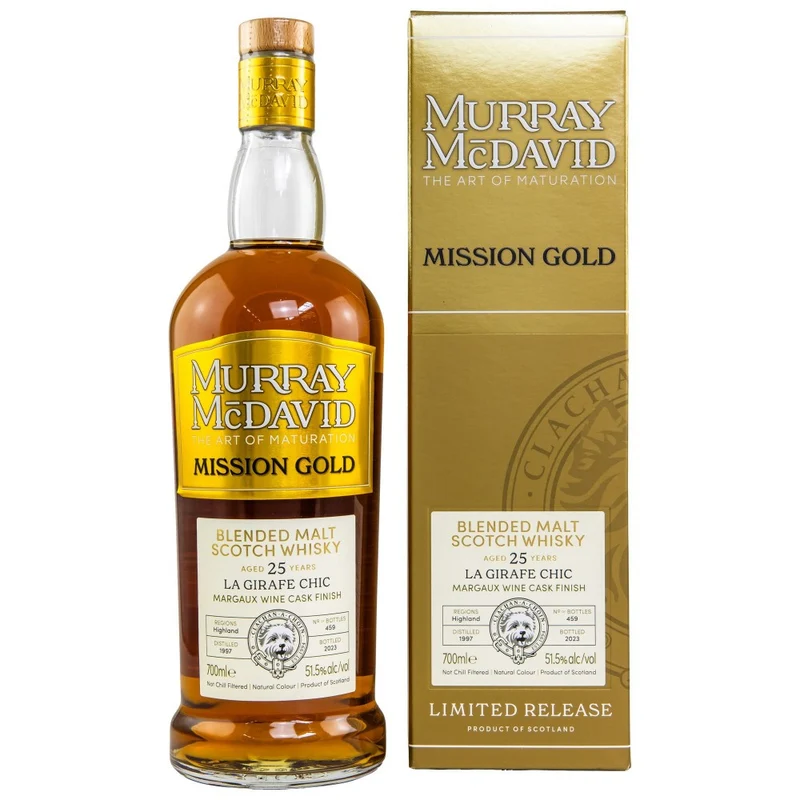 La Girafe Chic (Westport) 25 Jahre 1997/2023 Murray McDavid 51,5% 0,7l