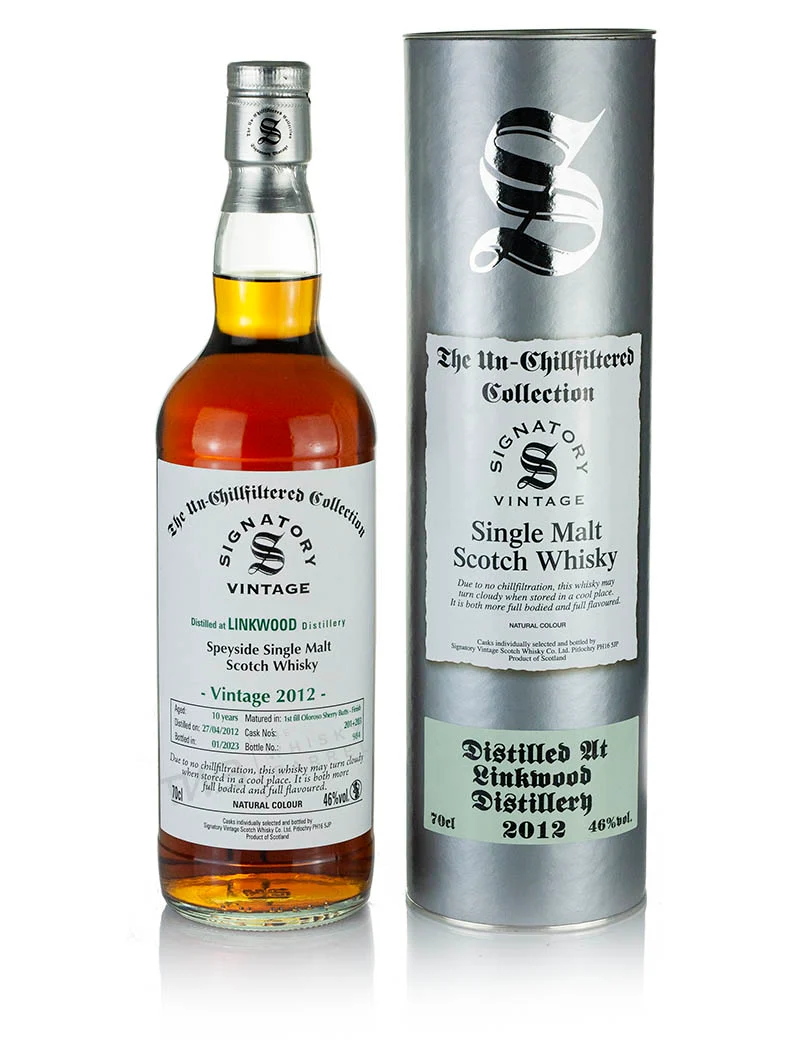 Linkwood 10 Year Old 2012 Signatory Un-Chillfiltered