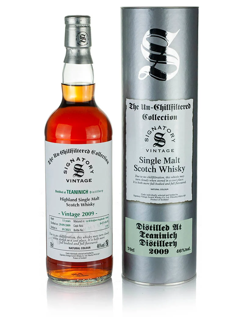 Teaninich 13 Year Old 2009 Signatory Un-Chillfiltered