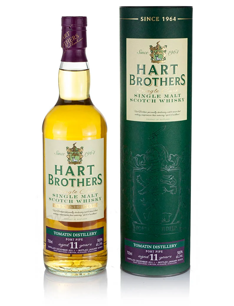 Tomatin 11 Year Old 2011 Hart Brothers Port Pipe