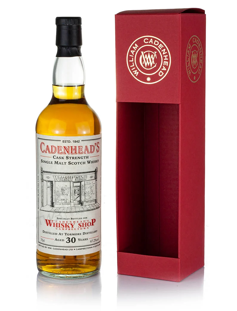 Tormore 30 Year Old 1988 Cadenhead's Shop Campbeltown