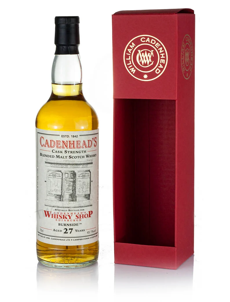 Burnside (Balvenie) 27 Year Old 1991 Cadenhead's Shop Edinburgh (2019)