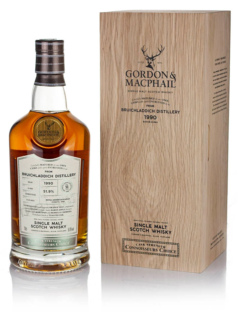 Bruichladdich 30 Year Old 1990 Connoisseurs Choice