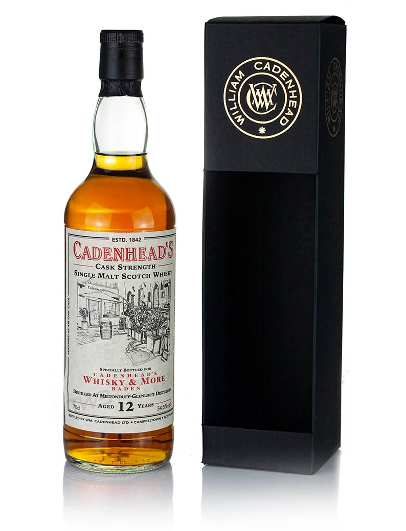 Miltonduff 12 Year Old 2008 Cadenhead's Shop Baden (2020)