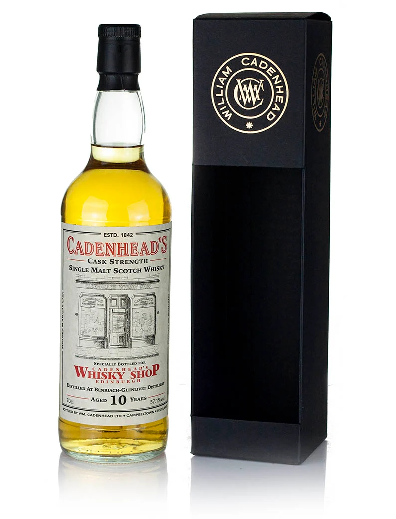 Benriach 10 Year Old 2010 Cadenhead's Shop Edinburgh (2020)