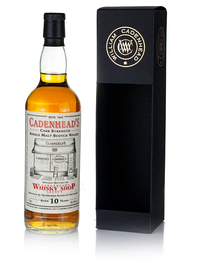Glenburgie 10 Year Old 2010 Cadenhead's Shop London (2020)
