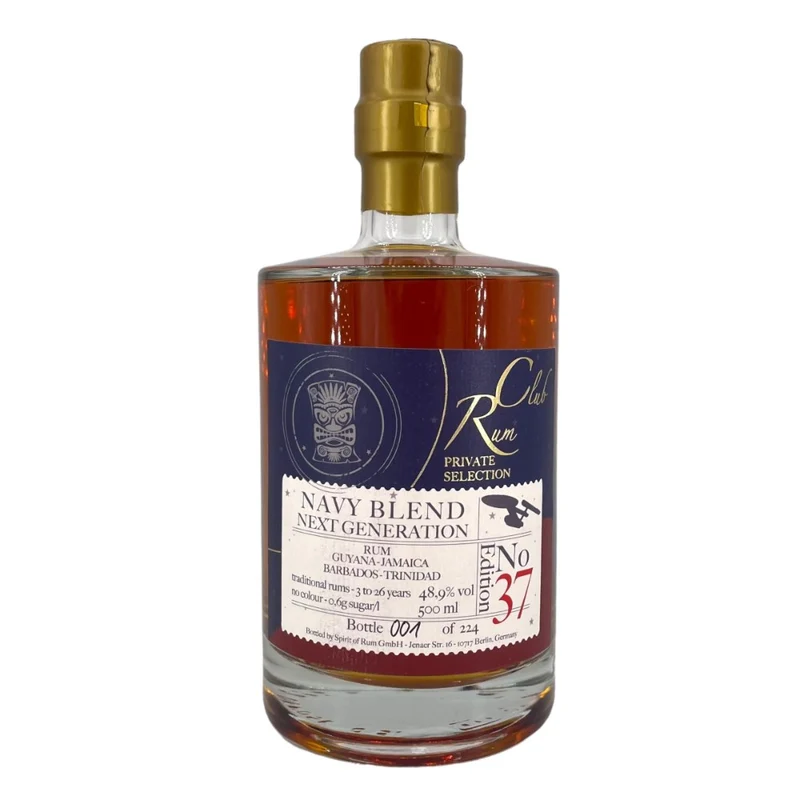 Rumclub Private Selection Ed.37 Navy Blend 48,9% 0,5l
