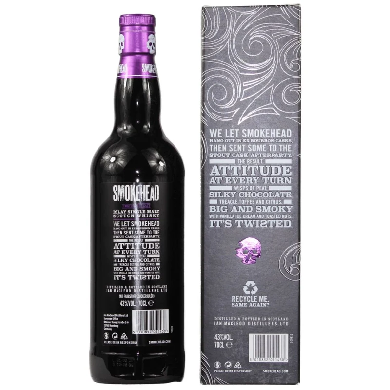 Smokehead Twisted Stout 43% 0,7