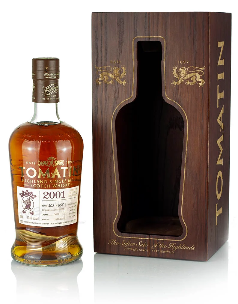 Tomatin 20 Year Old 2001 Single Pedro Ximenez Cask