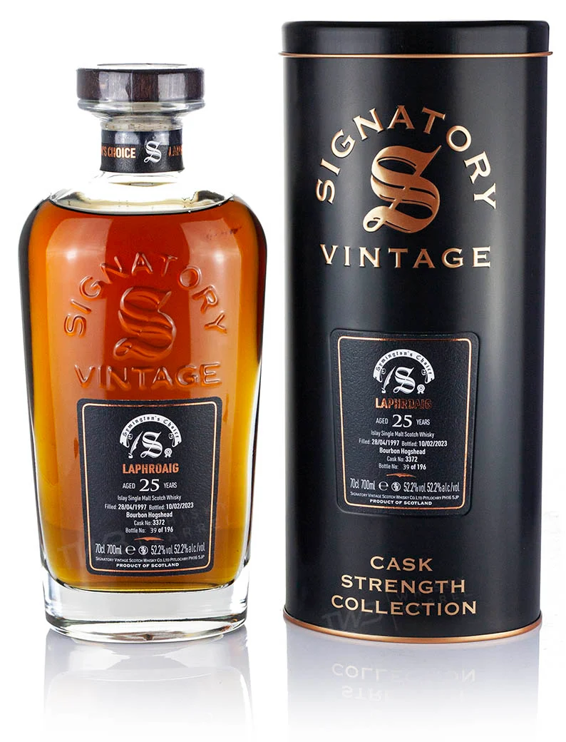 Laphroaig 25 Year Old 1997 Signatory Symington’s Choice