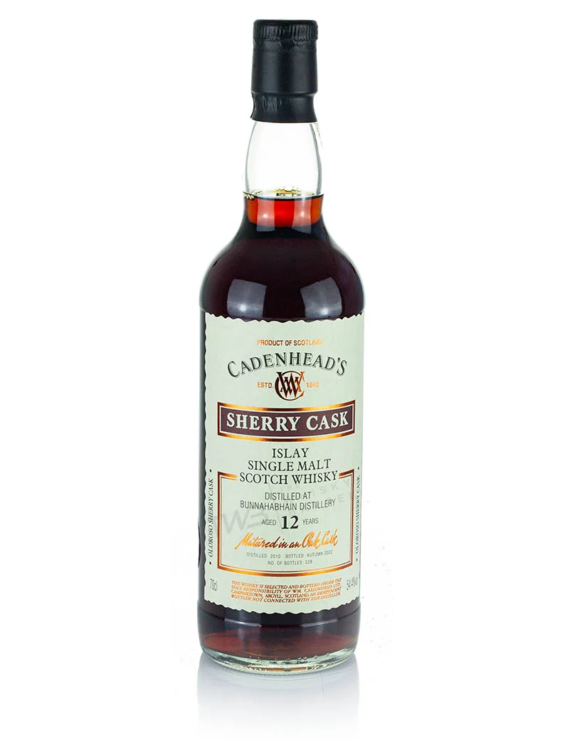 Bunnahabhain 12 Year Old 2010 Cadenhead's Sherry Cask (2022)