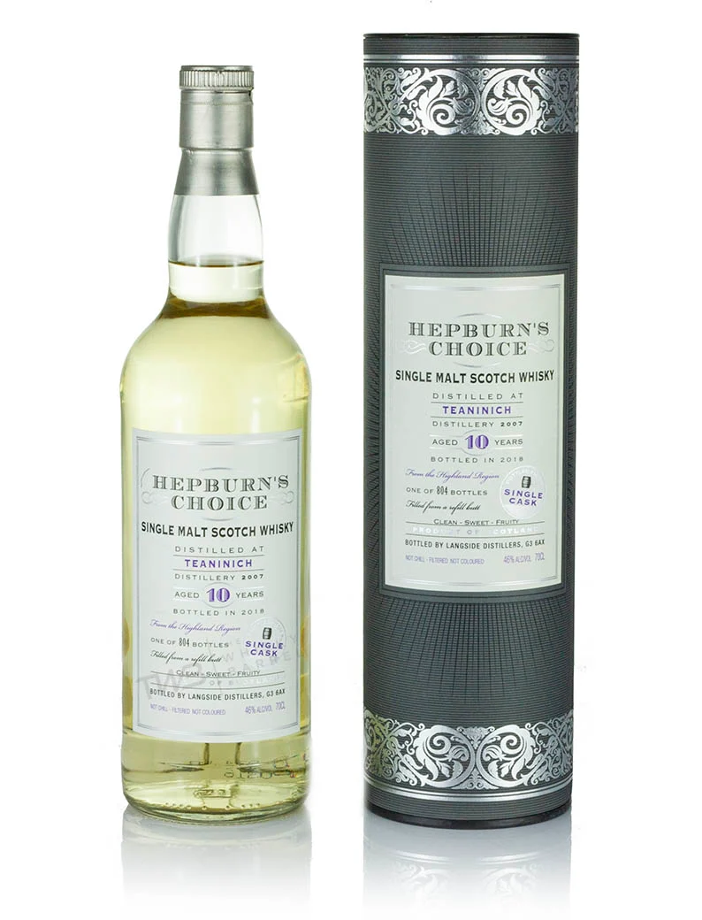 Teaninich 10 Years 2007 Hepburn's Choice
