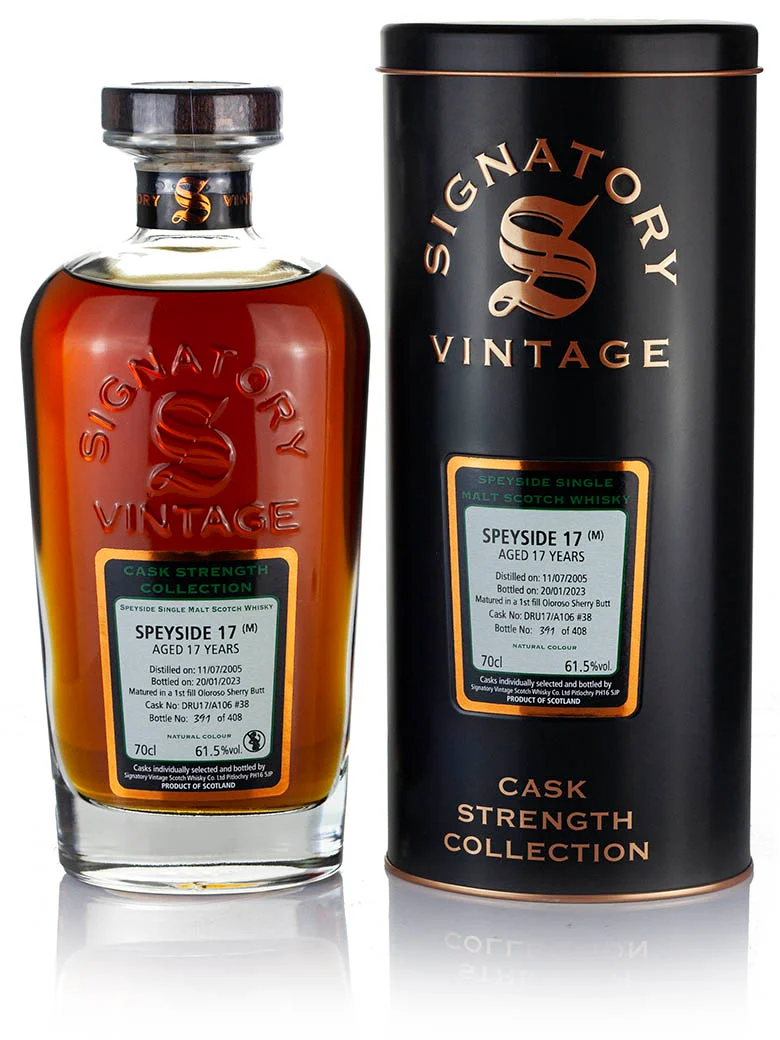 Mystery Malt (Speyside M) 17 Year Old 2005 Signatory Cask Strength