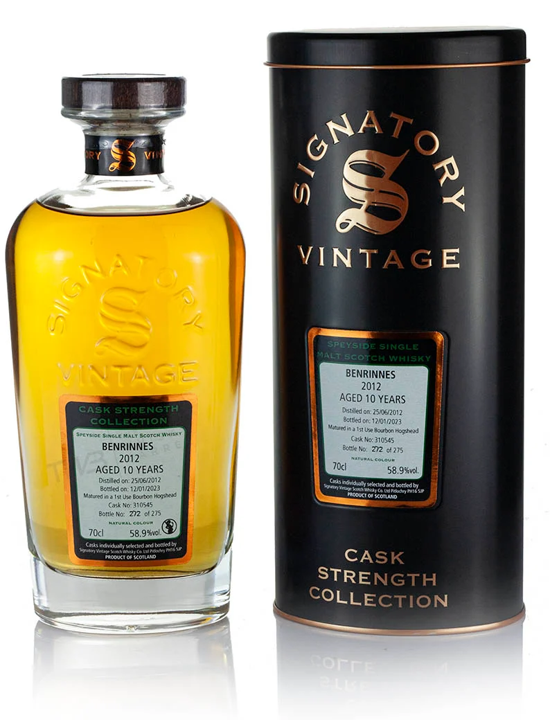 Benrinnes 10 Year Old 2012 Signatory Cask Strength