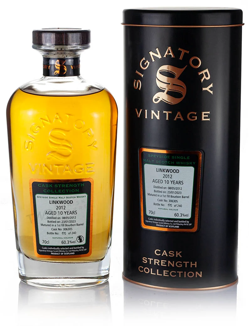 Linkwood 10 Year Old 2012 Signatory Cask Strength