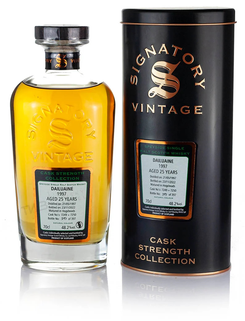 Dailuaine 25 Year Old 1997 Signatory Cask Strength