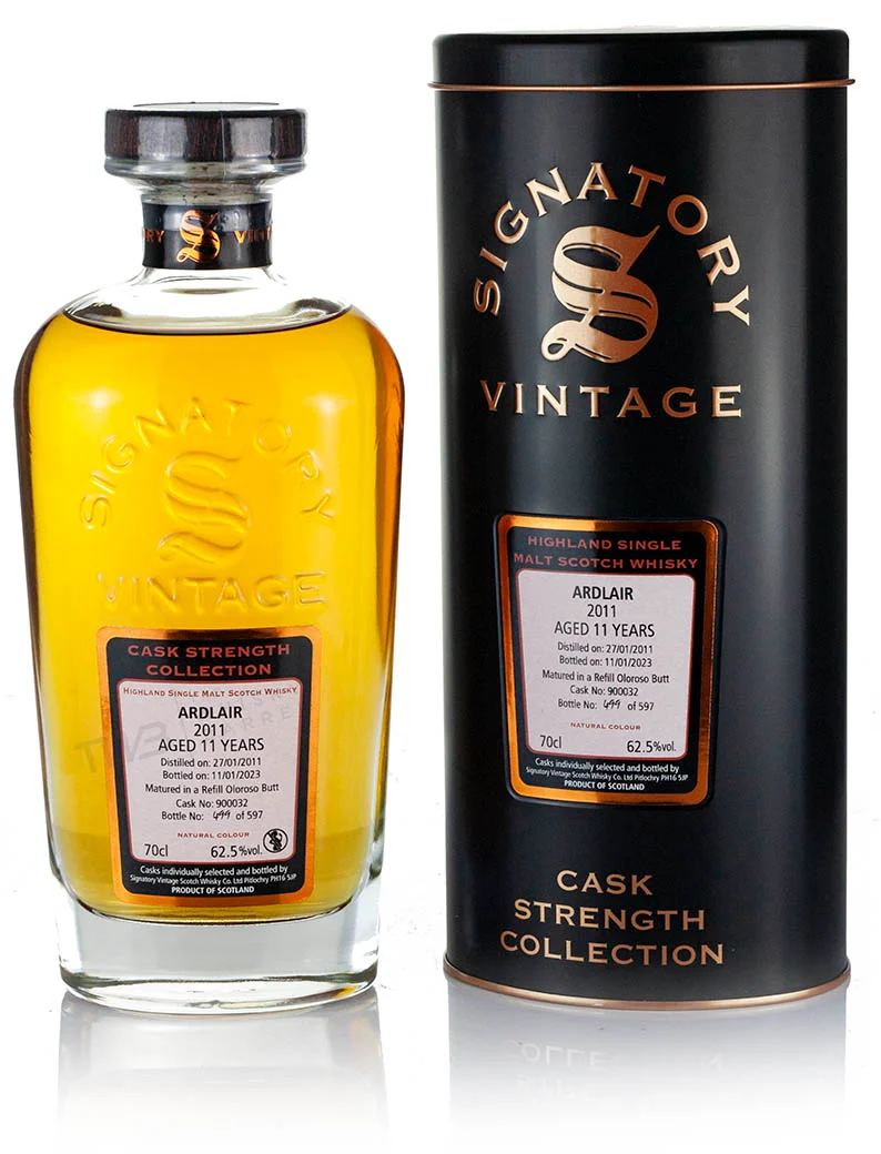 Ardmore (Ardlair) 11 Year Old 2011 Signatory Cask Strength