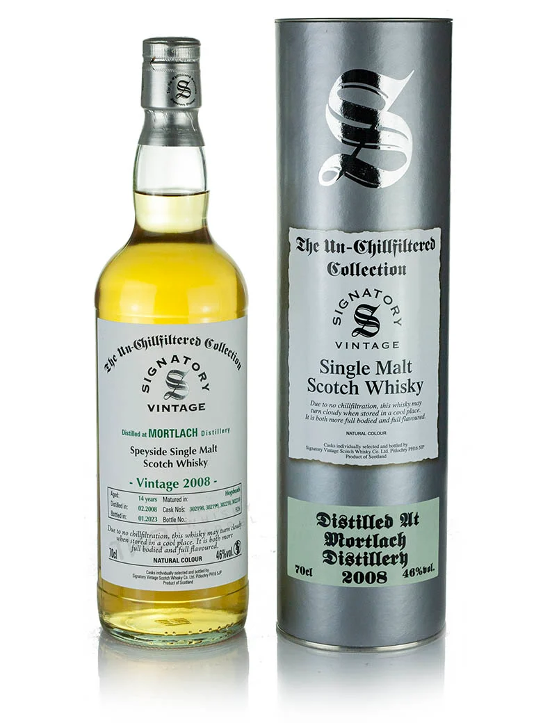 Mortlach 14 Year Old 2008 Signatory Un-Chillfiltered