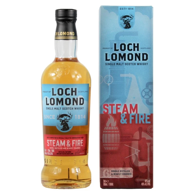 Loch Lomond Steam & Fire Heavily Charred 46% 0,7l