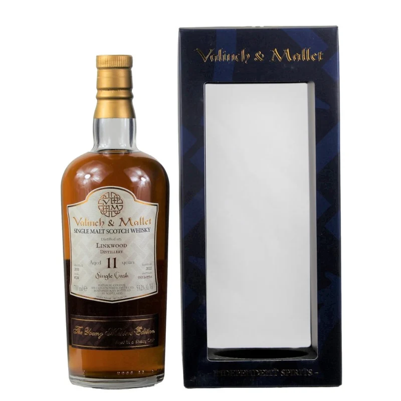Linkwood 11 Jahre Single Cask Valinch & Mallet Cask #134 53.2% 0,7l