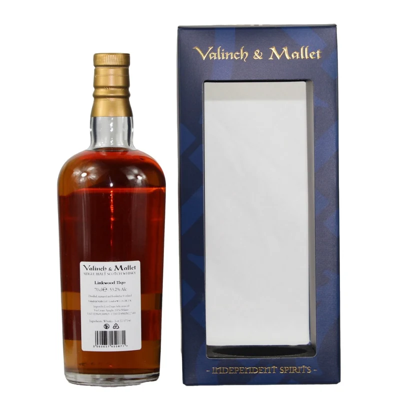Linkwood 11 Jahre Single Cask Valinch & Mallet Cask #134 53.2% 0,7l