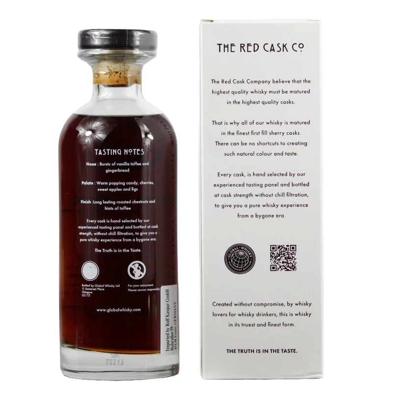Blair Athol 9 Jahre The Red Cask Co. Cask #306578 55% 0,7l