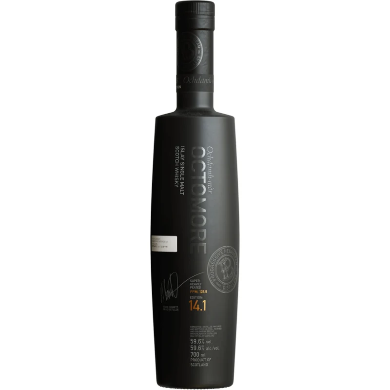 Octomore 14.1 Super Heavily Peated 128.9 ppm 59,6% 0,7l