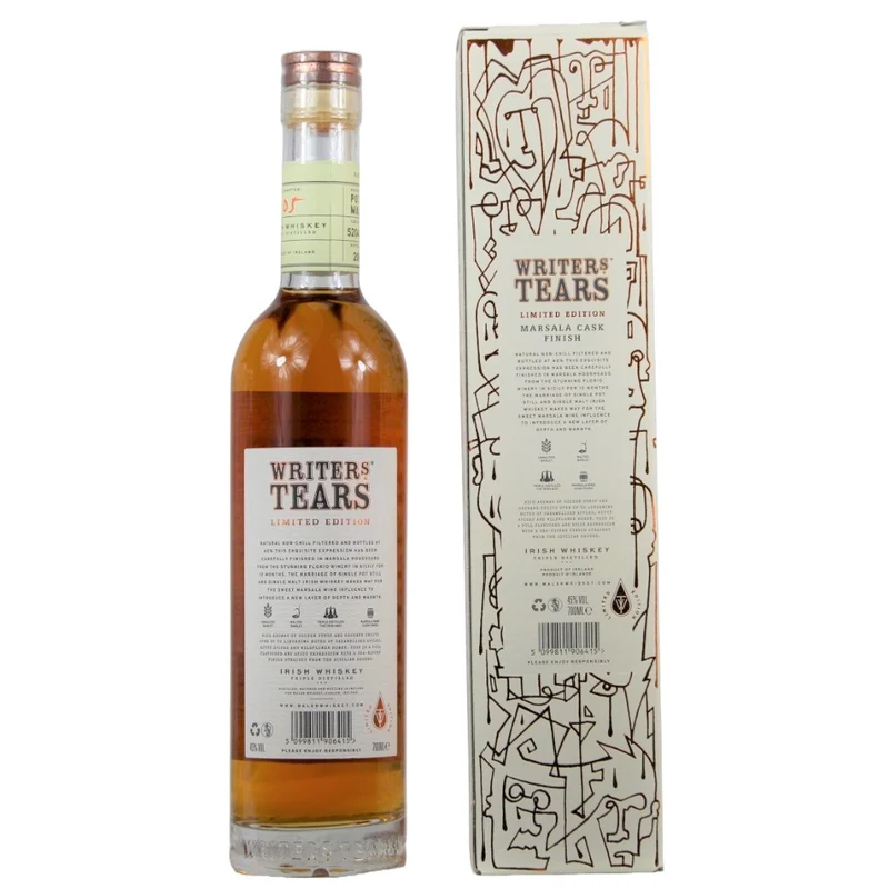 Writers Tears Marsala Cask Finish 45% 0,7l