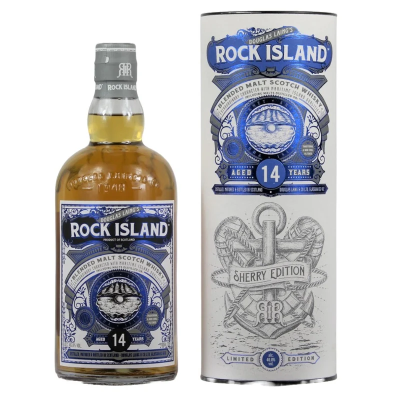 Rock Island 14 Jahre Sherry Edition Douglas Laing 46,8% 0,7l
