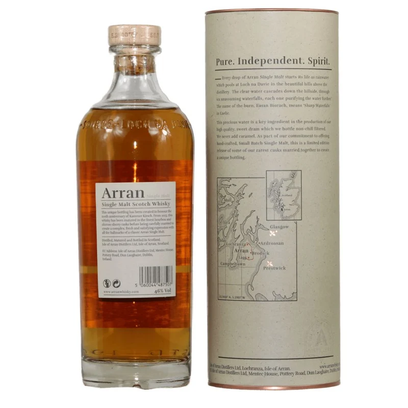 Arran 100th Anniversary Kammer-Kirsch 46% 0,7l